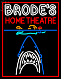 Custom Brodes Home Theatre Neon Sign 4