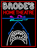 Custom Brodes Home Theatre Neon Sign 6