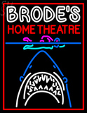 Custom Brodes Home Theatre Neon Sign 7