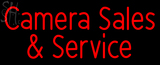 Custom Camera Sales And Service Neon Sign 2