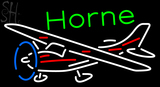 Custom Cessna 182 With Horne Neon Sign 3