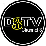 Custom D3tv Channel 3 Neon Sign 1
