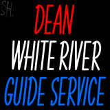 Custom Dean White River Guide Service Neon Sign 3