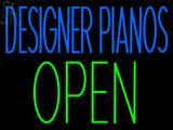 Custom Designer Pianos Open Neon Sign 1