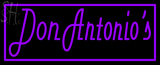 Custom Don Antonio Neon Sign 3