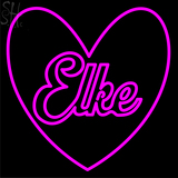 Custom Elke Logo Neon Sign 3