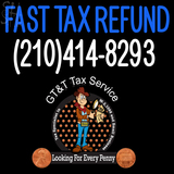 Custom Fast Tax Refund 210 414 8293 Gtandt Tax Service Neon Sign 2