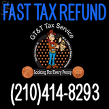Custom Fast Tax Refund 210 414 8293 Gtandt Tax Service Neon Sign 4