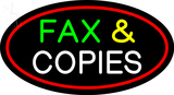Custom Fax And Copies Neon Sign 2