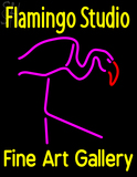 Custom Flamingo Studio Free Art Gallery Neon Sign 8
