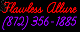 Custom Flawless Allure 872 356 1885 Neon Sign 1