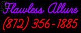 Custom Flawless Allure 872 356 1885 Neon Sign 3