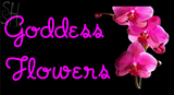 Custom Goddess Flowers Neon Sign 1