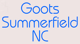 Custom Goots Summerfield Neon Sign 1