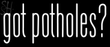 Custom Jon Got Pothholes Logo Neon Sign 3