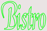 Custom Green Bistro Neon Sign 1