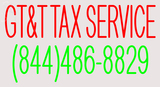 Custom Gtandt Tax Service 844 486 8829 Neon Sign 2