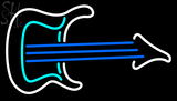 Custom Guitar 1 Logo Neon Sign 2