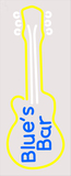 Custom Guitar Blues Bar Logo Neon Sign 3