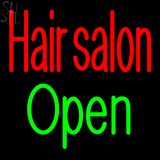 Custom Hair Salon Open Neon Sign 1