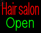 Custom Hair Salon Open Neon Sign 2