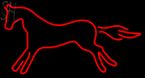 Custom Horse Neon Sign 1