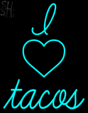 Custom I Love Tacos Neon Sign 4