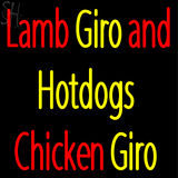 Custom Lamb Giro And Hotdogs Neon Sign 2