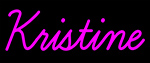 Custom Kristine Neon Sign 1