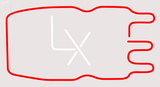 Custom Lx Logo Neon Sign 5