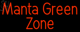 Custom Manta Green Zone Neon Sign 5