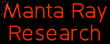 Custom Manta Ray Research Neon Sign 7