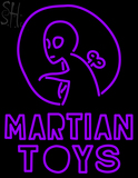 Custom Martian Toys Logo Neon Sign 5
