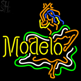 Custom Modelo Girls Logo Neon Sign 3