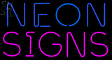 Custom Neon Sign Blue Pink And Light Blue Neon Sign 1