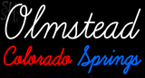 Custom Olmstead Colorado Springs Neon Sign 4