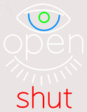 Custom Open Shut Neon Sign 2