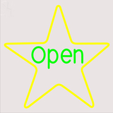 Custom Open Star Neon Sign 1