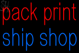 Custom John Kimber Pack Print Ship Shop Neon Sign 1