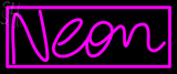 Custom Pink Neon Sign 3