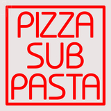 Custom Pizza Sub Pasta Neon Sign 3