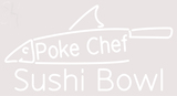 Custom Poke Chefc Sushi Bowl Neon Sing 2