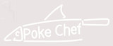 Custom Poke Chefc Sushi Bowl Neon Sing 3