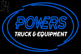 Custom Powers Truck And Equipment Neon Sign 2