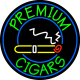 Custom Premium Cigars Neon Sign 1