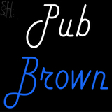 Custom Pub Brown Neon Sign 2