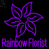 Custom Rainbow Florist Neon Sign 1