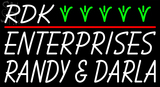 Custom Rdk Enterprises Randy And Darla Neon Sign 1