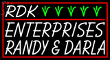 Custom Rdk Enterprises Randy And Darla Neon Sign 2
