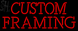 Custom Red Custom Framing Neon Sign 1